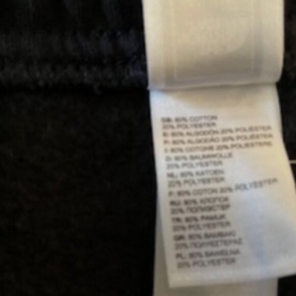 The North Face Black Logo Fleece Sweatpants -  XL - Picture 10 of 10